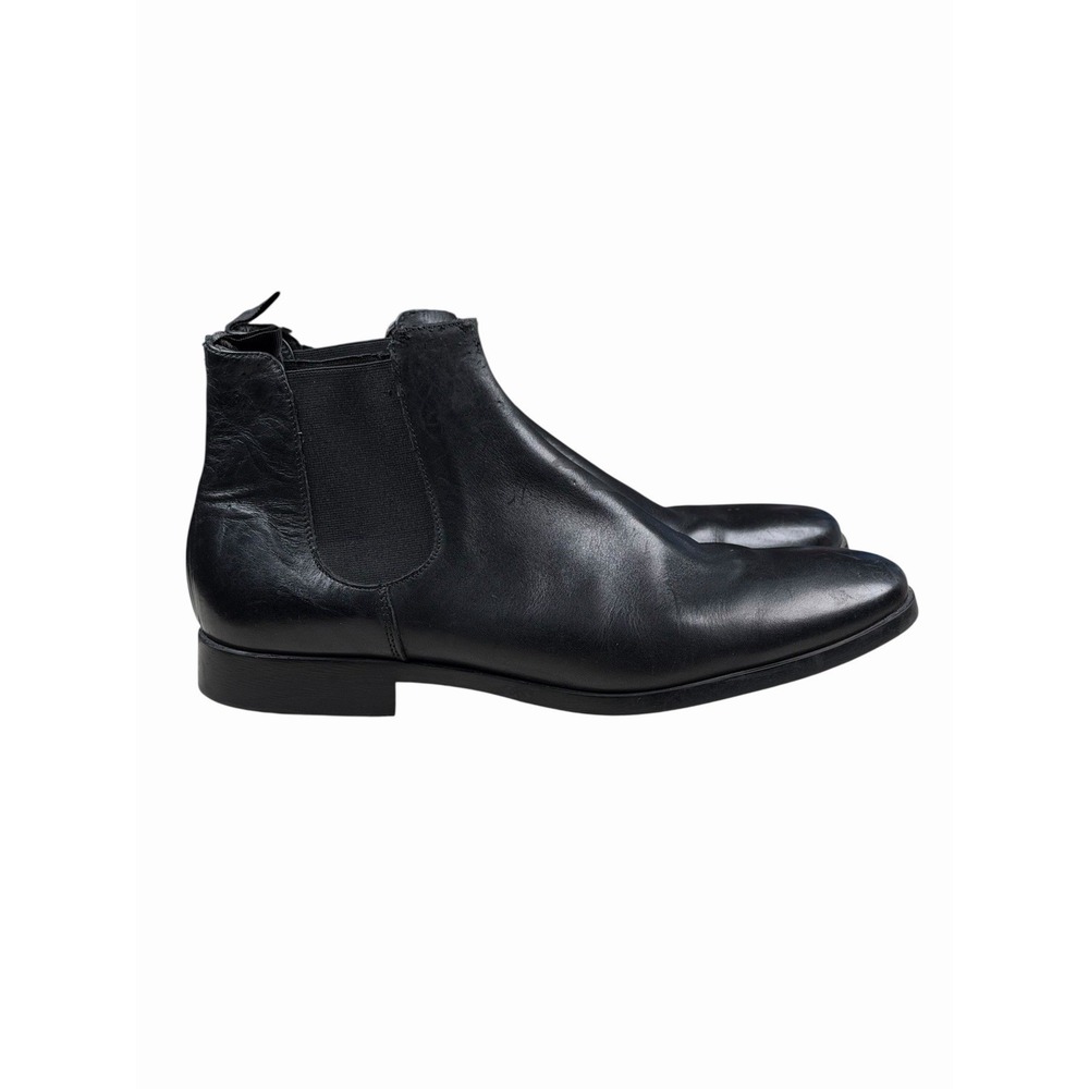 To Boot New York‎ Chelsea Boots - Black Leather Men's Sz 12, Made in Italy